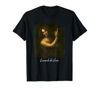 St Jean-Baptiste par Léonard de Vinci Célèbre Peinture Art T-Shirt