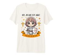 St Jeanne d'arc Catholic Christian Pray for Us Kids Toddler T-Shirt Haut de Gamme