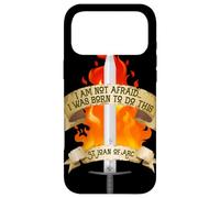 St Jeanne of Arc Am Not Afraid I Was Born Do This Saint Coque pour iPhone 17 Pro Max
