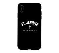 St. Jerome Catholic Patron Christian Saint Coque pour iPhone XS Max