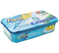 ST&JJ Lot de 24 recharges de lingettes humides pour balai à franges Flash Speed Mop Hygiene Mop Recharges Lemon Speed Simple | 5 pointes de nettoyage recommandées par ST&JJ