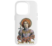 St. Joan of Arc Jeanne d'arc French History Catholic Faith Coque pour iPhone 14 Pro