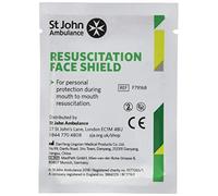 St John Ambulance Lot de 10 écrans faciaux pour réanimation