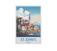 St. John's, Canada,Adultes Puzzle 1000 Pièces pour Adolescents Adultes Jeux De Casse-tête Amusants Puzzle en Papier(50x70cm)-GE49