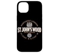 St John's Wood Northwest London Coordonnées Label 2C Coque pour iPhone 14 Plus