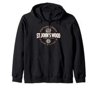 St John's Wood Northwest London Coordonnées Label 2C Sweat à Capuche