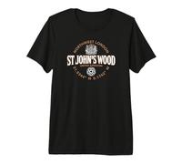 St John's Wood Northwest London Coordonnées Label 2C T-Shirt Haut de Gamme