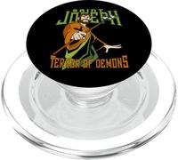 St Joseph Terreur des Démons Consecration 2021 Saint Catholique PopSockets PopGrip pour MagSafe