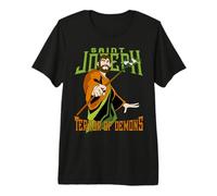St Joseph Terreur des Démons Consecration 2021 Saint Catholique T-Shirt Haut de Gamme