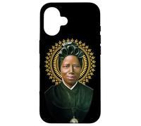 St Josephine Bakhita African Saints Saint catholique Noir Coque pour iPhone 16