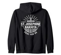 St Joséphine Bakhita Pray for Us Catholic Patron Saint Sweat à Capuche