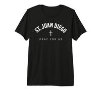 St. Juan Diego Catholic Patron Christian Saint T-Shirt Haut de Gamme