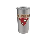 St. Lawrence University Saints Shield Logo Gobelet isotherme en acier inoxydable double paroi