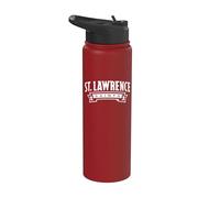 St. Lawrence University Saints SLU Word Mark Stainless Steel Insulated Water Bottle