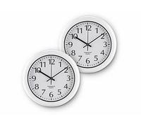 St. Leonhard 2 horloges murales radio-pilotées étanches