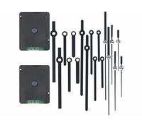 St. Leonhard 2 mécanismes d'horloge radio-pilotés sweep avec 3 jeux d'aiguilles