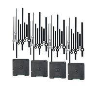 St. Leonhard 4 mécanismes d'horloge radio-pilotés à quartz avec 3 jeux d'aiguilles