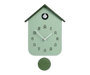 St. Leonhard Horloge à coucou en bois - coloris vert