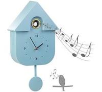 : Horloge à quartz format coucou avec chant d'oiseau un mode nuit