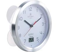 St. Leonhard Horloge étanche Ø 17 cm avec thermomètre