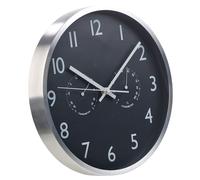 St. Leonhard Horloge murale radio-pilotée Ø 30 cm avec thermomètre et hygromètre