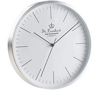 Horloge murale radio-pilotée Ø 31 cm à mécanisme silencieux St. Leonhard