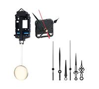 St. Leonhard Mécanisme d'horloge silencieux avec 3 sets d'aiguilles et module à pendule