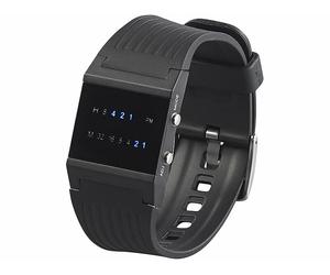 St. Leonhard Montre à affichage binaire ''Future Line'' - homme, LED bleu