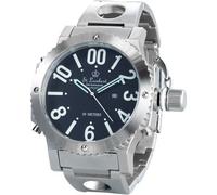 St. Leonhard Montre à Quartz en Acier Homme