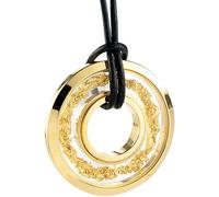 St. Leonhard Pendentif ''Cercle'' avec feuille d’or 23 carats