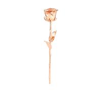 St. Leonhard Rose véritable dorée à l'or rose 18 carats