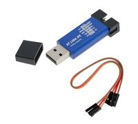 ST-Link V2 Émulateur et Programmateur pour STM32F103C8T6 et STM8 avec Câbles Dupont - Idéal pour le Développement et la Programmation de Microcontrôleurs