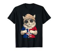 St. Louis Missouri Flag Cat St Louisans T-Shirt