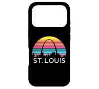 St Louis Missouri Passerelle rétro Mississippi River Lou Coque pour iPhone 17 Pro