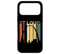 St Louis Missouri Passerelle rétro Mississippi River Lou Coque pour iPhone 17 Pro Max