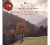 St. Louis Symph Brahms: Serenade No. 2 in A, Op. 16 / Haydn: Variations on (CD)