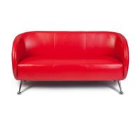 ST. LUCIA | 3 places - Canapé lounge Rouge