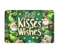 St Lucky Gnomes Wishes Tapis de couche réutilisable extra large résistant à l'eau Housse d'apprentissage de la propreté Lavable en machine Coussinets d'incontinence pour nourrisson Bébé 132,1 cm (L) x