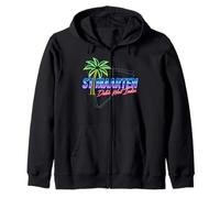 St Maarten Dutch West Indian Sea Turtle Saint Martin Années 80 Sweat à Capuche