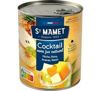 ST MAMET - Cocktail De Fruits Sirop Léger 500G - Lot De 4 - Vendu Par Lot