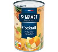 ST MAMET cocktail fruits au sirop 425 g