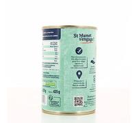 ST MAMET - Fruits au Sirop Mangue en Tranches, Boîte 235 g Net Égoutté - Lot De 4