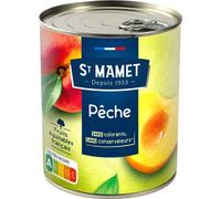 ST MAMET Fruits au sirop pêches 475g