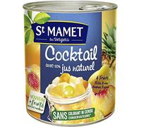 St MAMET les Vergers - Les Fruits en Morceaux - Cocktail de Fruits - Salades/Cocktail de Fruits 500 g