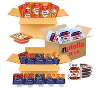 St MAMET/NUTELLA/LUNE DE MIEL | Assortiment de 180 Barquettes de Pâte à Tartiner, Confitures, et Miel en portions individuelles