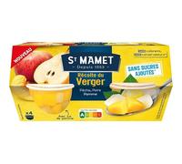 ST MAMET - Récolte Du Verger Sans Sucres Ajoutés - 452G - Lot De 3 - Vendu Par Lot