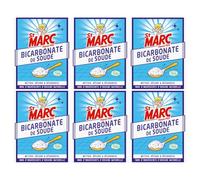 St Marc Bicarbonate de Soude Nettoyant Multi-Usage 100% d'Origine Naturelle 680g - Lot de 6