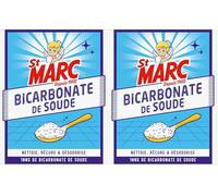 St Marc Bicarbonate de Soude Nettoyant Multi - Usage 680g - Nettoie, Récure et désodorise (Lot de 2)