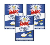 St Marc Cristaux de Soude Nettoyant Multi-Usage 100% d'Origine Naturelle 680g - Lot de 3