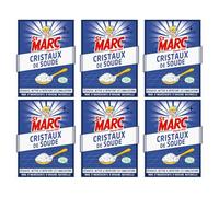 St Marc Cristaux de Soude Nettoyant Multi-Usage 100% d'Origine Naturelle 680g - Lot de 6